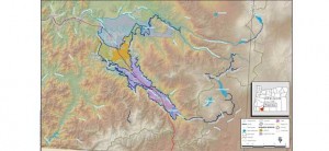 WISE Study area & land use features map