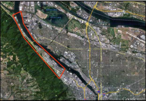 Critical energy infrastructure hub map